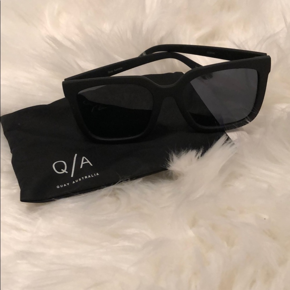 Quay Genesis Black Sunglasses